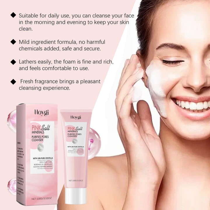 Hoygi Pore Cleansing Cleanser Cleans Impurities From The Face, Moisturizes The Skin And Is Gentle And Moisturizing Liana Skincare