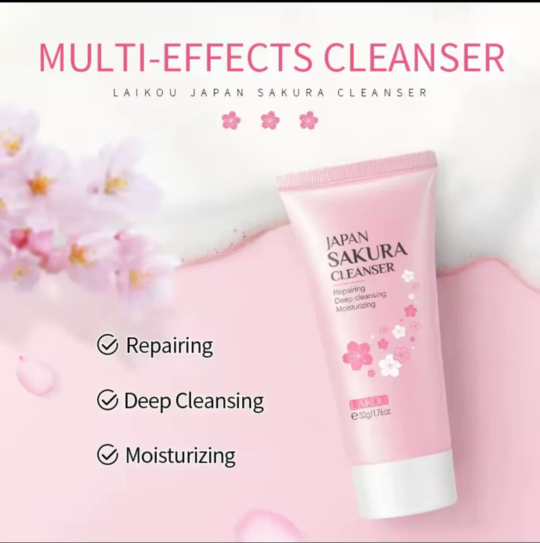 Lianaskin sakura cleanser Liana Skincare