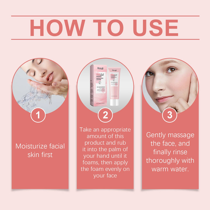Hoygi Pore Cleansing Cleanser Cleans Impurities From The Face, Moisturizes The Skin And Is Gentle And Moisturizing Liana Skincare