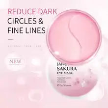 LAIKOU Japan Sakura or Snail Eye Mask Fade Dark Circles Hydrating Moisturizing Care Eyes Mask Face Care Product Liana Skincare